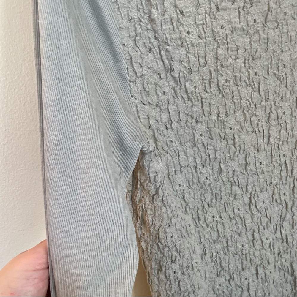Simply Vera | Gray Long Sleeve Top | Size XL - Picture 9 of 12